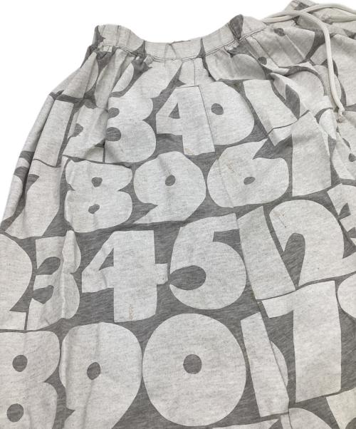 COMME des GARCONS（コムデギャルソン）COMME des GARCONS (コムデギャルソン) サルエルパンツ ホワイト×グレー サイズ:-の古着・服飾アイテム
