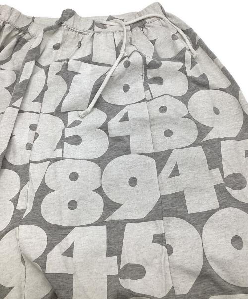 COMME des GARCONS（コムデギャルソン）COMME des GARCONS (コムデギャルソン) サルエルパンツ ホワイト×グレー サイズ:-の古着・服飾アイテム