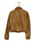GAP (ギャップ) ラムレザージャケット キャメル サイズ:XXS：15000円