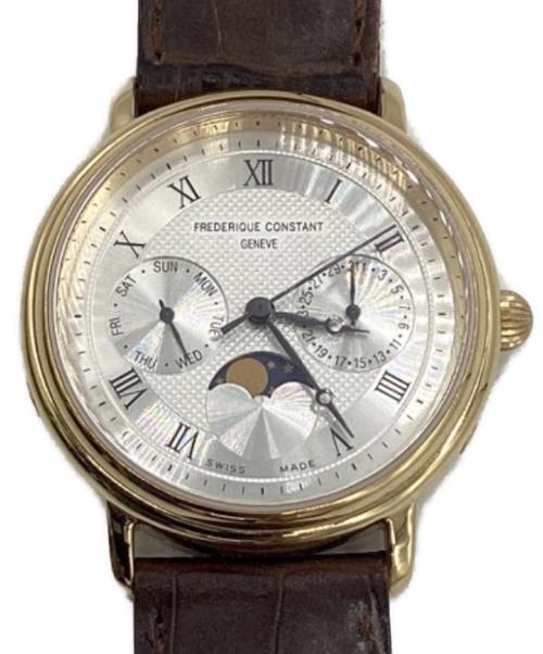 FREDERIQUE CONSTANT（フレデリックコンスタント）FREDERIQUE CONSTANT (フレデリックコンスタント) 腕時計 ホワイトの古着・服飾アイテム
