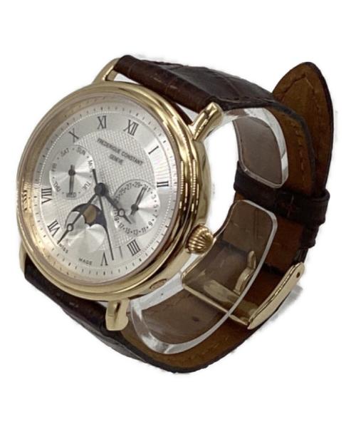 FREDERIQUE CONSTANT（フレデリックコンスタント）FREDERIQUE CONSTANT (フレデリックコンスタント) 腕時計 ホワイトの古着・服飾アイテム