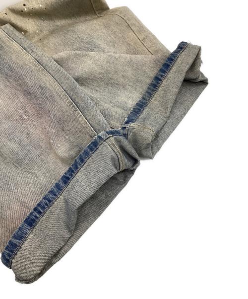 JHYQ（JHYQ）JHYQ (JHYQ) ワイドデニムパンツ ブルー サイズ:XLの古着・服飾アイテム