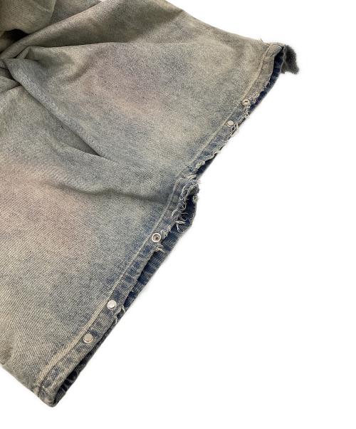 JHYQ（JHYQ）JHYQ (JHYQ) ワイドデニムパンツ ブルー サイズ:XLの古着・服飾アイテム