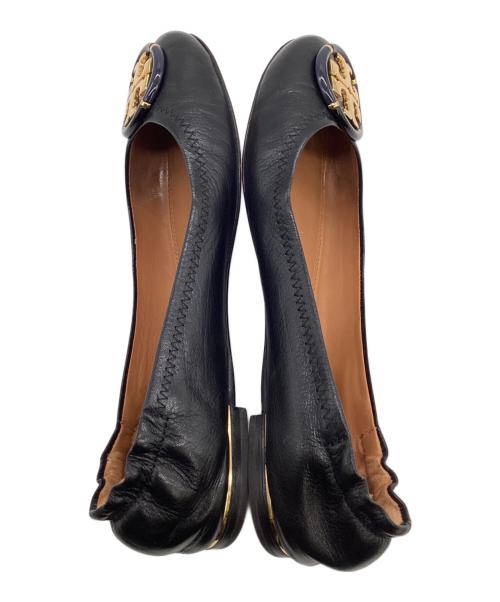 TORY BURCH（トリーバーチ）TORY BURCH (トリーバーチ) バレエ フラットシューズ ブラック サイズ:6.5Mの古着・服飾アイテム