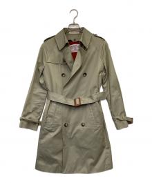 Spick and Span×Harris Tweed（スピック＆スパン×ハリスツイード）の古着「ライナー付ショートトレンチコート」｜ベージュ