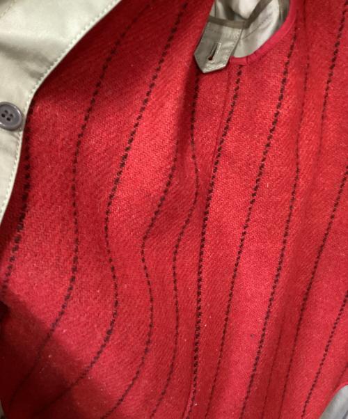 Spick and Span（スピック＆スパン）Spick and Span (スピック＆スパン) Harris Tweed (ハリスツイード) ライナー付ショートトレンチコート ベージュ サイズ:表記無の古着・服飾アイテム