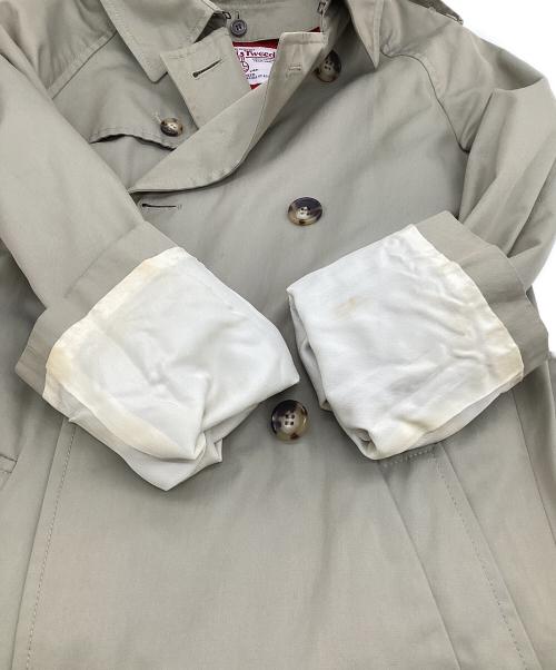 Spick and Span（スピック＆スパン）Spick and Span (スピック＆スパン) Harris Tweed (ハリスツイード) ライナー付ショートトレンチコート ベージュ サイズ:表記無の古着・服飾アイテム