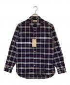 BURBERRY LONDONバーバリーロンドン）の古着「George（ジョージ）長袖シャツ」｜ネイビー
