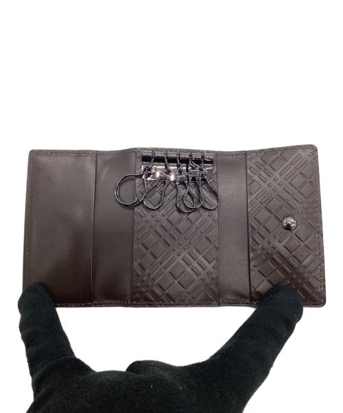 BURBERRY BLACK LABEL（バーバリーブラックレーベル）BURBERRY BLACK LABEL (バーバリーブラックレーベル) キーケース ブラックの古着・服飾アイテム