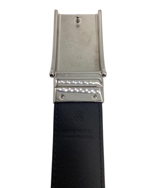 BURBERRY（バーバリー）BURBERRY (バーバリー) ベルト ブラック×ネイビー サイズ:40/100の古着・服飾アイテム