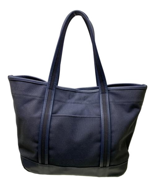 PORTER GIRL（ポーターガール）PORTER GIRL (ポーターガール) ボーイフレンドトートバッグ ネイビーの古着・服飾アイテム