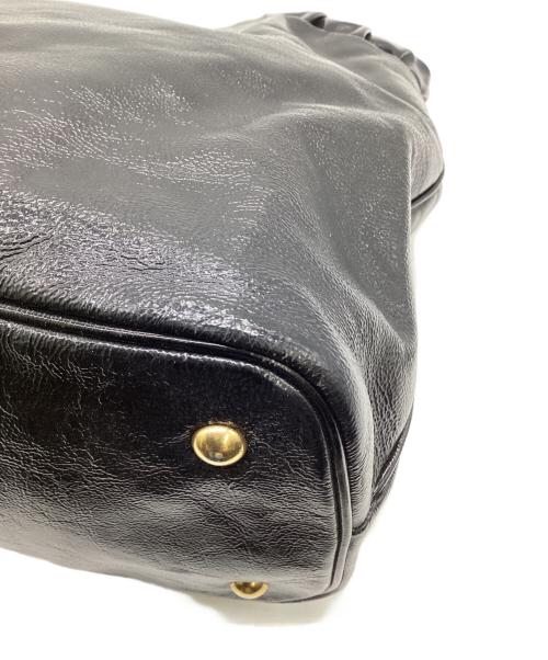 Yves Saint Laurent（イヴサンローラン）Yves Saint Laurent (イヴサンローラン) ハンドバッグ ブラックの古着・服飾アイテム