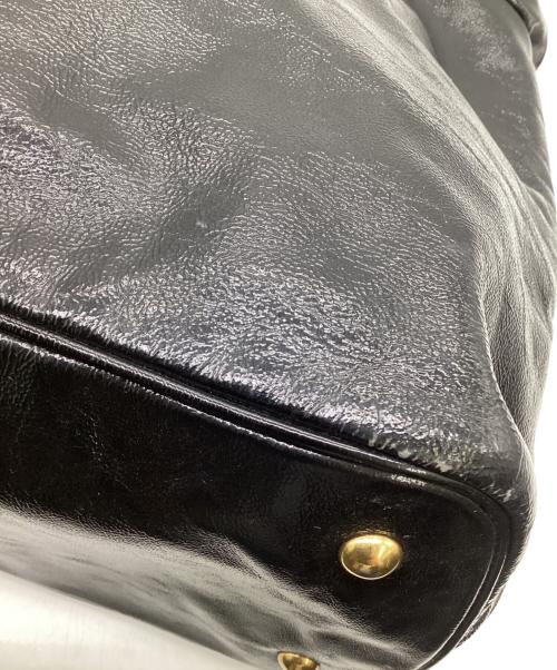 Yves Saint Laurent（イヴサンローラン）Yves Saint Laurent (イヴサンローラン) ハンドバッグ ブラックの古着・服飾アイテム