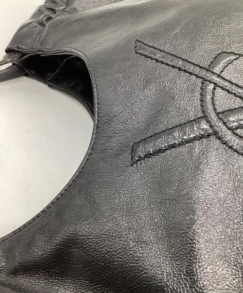Yves Saint Laurent（イヴサンローラン）Yves Saint Laurent (イヴサンローラン) ハンドバッグ ブラックの古着・服飾アイテム