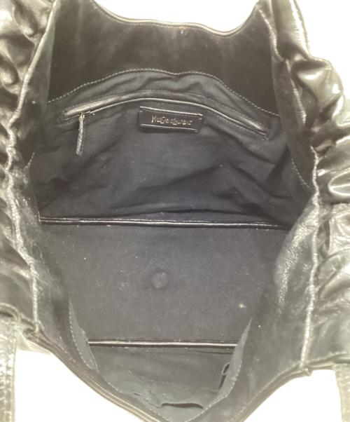 Yves Saint Laurent（イヴサンローラン）Yves Saint Laurent (イヴサンローラン) ハンドバッグ ブラックの古着・服飾アイテム