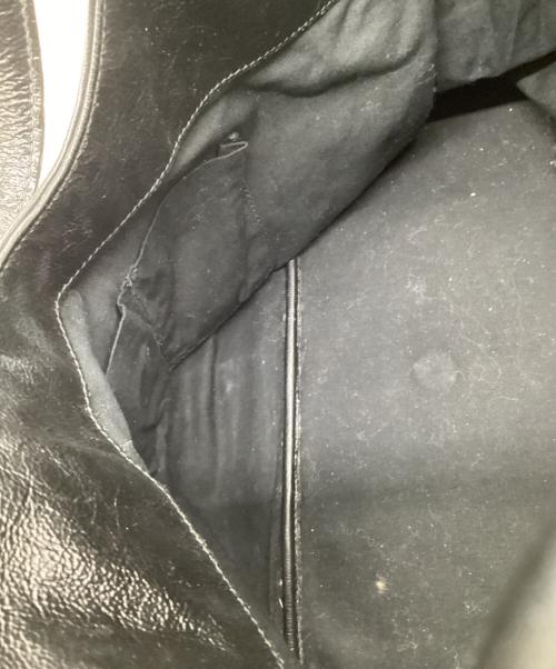 Yves Saint Laurent（イヴサンローラン）Yves Saint Laurent (イヴサンローラン) ハンドバッグ ブラックの古着・服飾アイテム