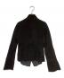 GIORGIO ARMANI (ジョルジョアルマーニ) BORGO21 スウェードレザージャケット ブラック サイズ:40：8000円