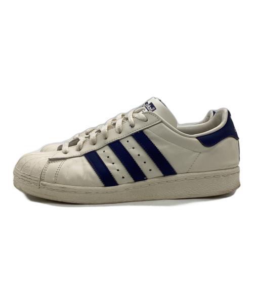 adidas Originals（アディダスオリジナル）adidas Originals (アディダスオリジナル) SUPERSTAR 82（スーパースター 82） アイボリー×ブルー サイズ:26.5の古着・服飾アイテム