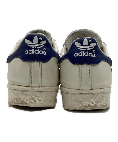 adidas Originals（アディダスオリジナル）adidas Originals (アディダスオリジナル) SUPERSTAR 82（スーパースター 82） アイボリー×ブルー サイズ:26.5の古着・服飾アイテム