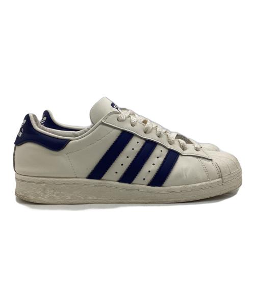 adidas Originals（アディダスオリジナル）adidas Originals (アディダスオリジナル) SUPERSTAR 82（スーパースター 82） アイボリー×ブルー サイズ:26.5の古着・服飾アイテム
