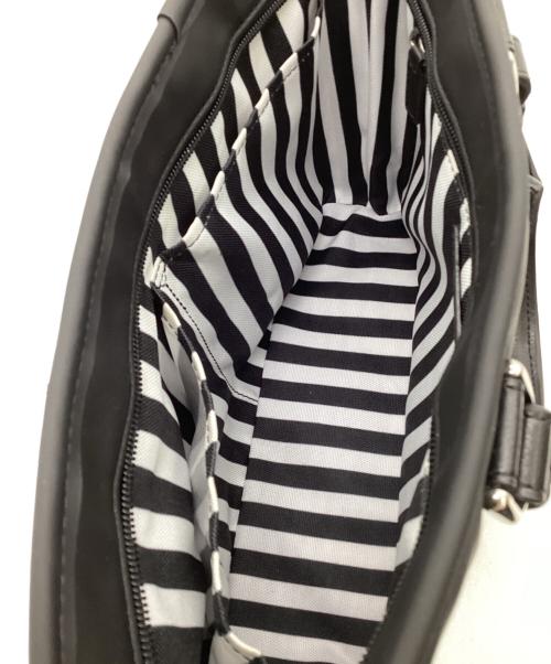 MILA MILAN（ミラ ミラン）MILA MILAN (ミラ ミラン) VESPA（ベスパ）ミニトートバッグ ブラックの古着・服飾アイテム