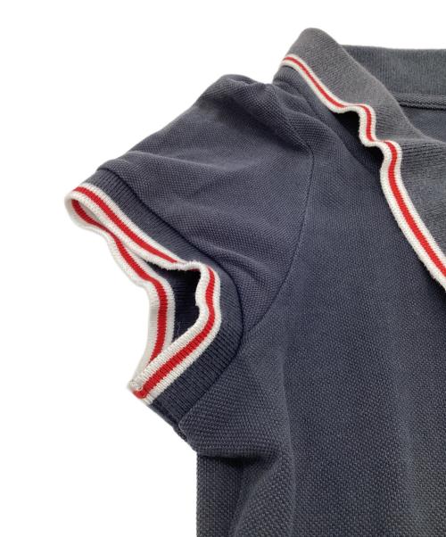 MONCLER（モンクレール）MONCLER (モンクレール) ポロシャツ ネイビー サイズ:Sの古着・服飾アイテム
