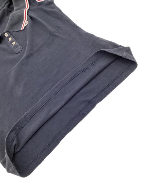 MONCLER（モンクレール）MONCLER (モンクレール) ポロシャツ ネイビー サイズ:Sの古着・服飾アイテム