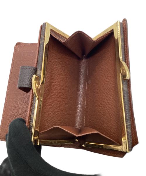 LOUIS VUITTON（ルイ ヴィトン）LOUIS VUITTON (ルイ ヴィトン) モノグラム ポルトモネ・ビエ・ヴィエノワ がま口2つ折り財布の古着・服飾アイテム