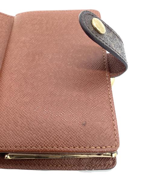 LOUIS VUITTON（ルイ ヴィトン）LOUIS VUITTON (ルイ ヴィトン) モノグラム ポルトモネ・ビエ・ヴィエノワ がま口2つ折り財布の古着・服飾アイテム
