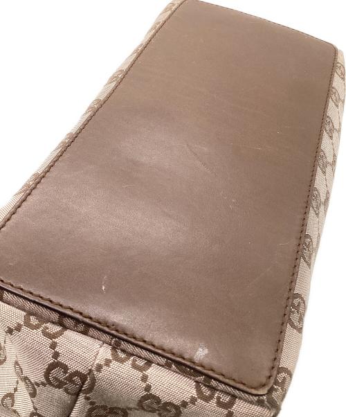 GUCCI（グッチ）GUCCI (グッチ) GGキャンバス トートバッグ ブラウンの古着・服飾アイテム