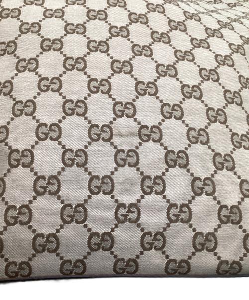 GUCCI（グッチ）GUCCI (グッチ) GGキャンバス トートバッグ ブラウンの古着・服飾アイテム