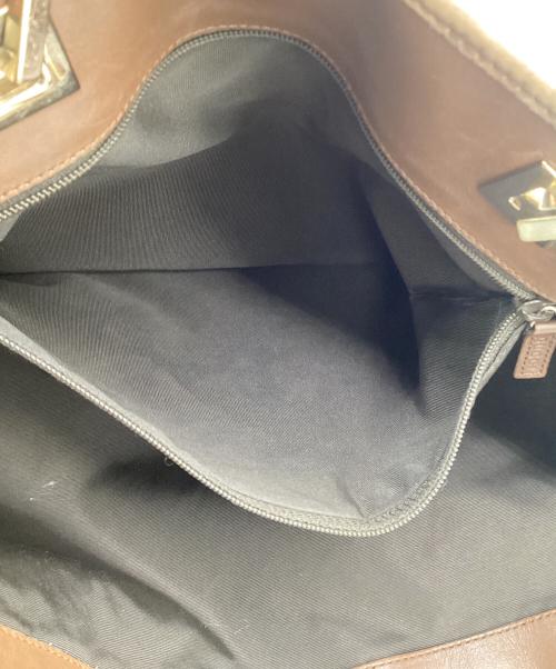 GUCCI（グッチ）GUCCI (グッチ) GGキャンバス トートバッグ ブラウンの古着・服飾アイテム