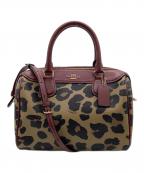 COACHコーチ）の古着「2WAYバッグ」｜レッド