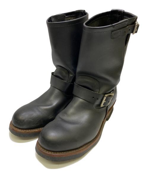 RED WING（レッドウィング）RED WING (レッドウィング) エンジニアブーツ ブラック サイズ:US9の古着・服飾アイテム