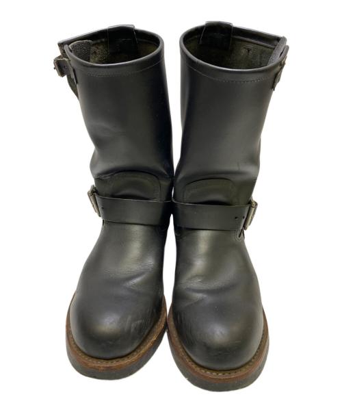 RED WING（レッドウィング）RED WING (レッドウィング) エンジニアブーツ ブラック サイズ:US9の古着・服飾アイテム