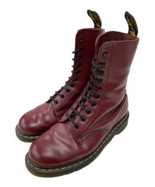 Dr.Martens（ドクターマーチン）の古着「10ホールブーツ」｜チェリーレッド