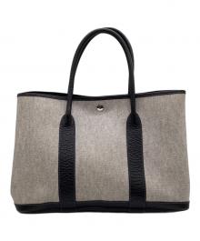 HERMES（エルメス）の古着「ガーデンパーティ36 PM トートバッグ」｜グレー×ブラック