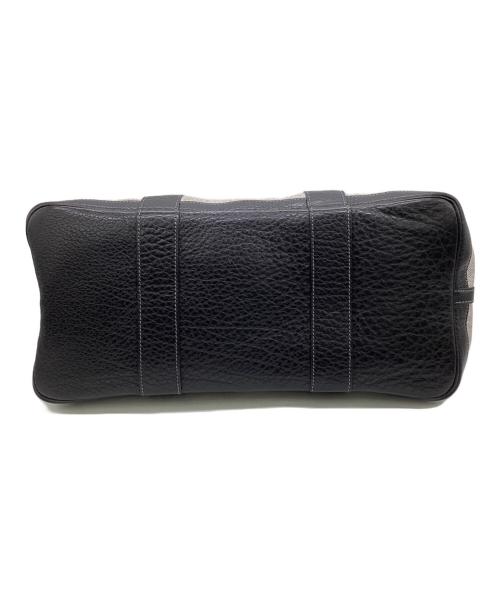 HERMES（エルメス）HERMES (エルメス) ガーデンパーティ36 PM トートバッグ グレー×ブラックの古着・服飾アイテム