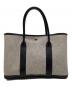 HERMES (エルメス) ガーデンパーティ36 PM トートバッグ グレー×ブラック：120000円