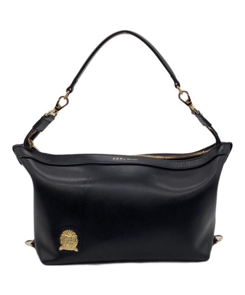 A.D.M.J.（エーディーエムジェイ）A.D.M.J. (エーディーエムジェイ) 2WAYショルダーバッグ ブラックの古着・服飾アイテム
