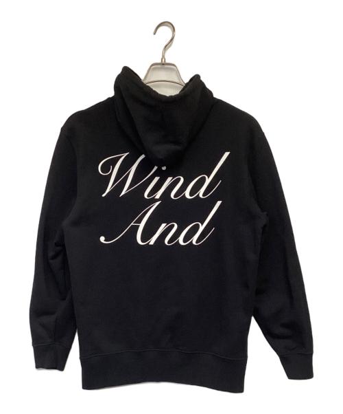 WIND AND SEA（ウィンダンシー）WIND AND SEA (ウィンダンシー) GOD SELECTION XXX (ゴッド セレクション トリプルエックス) プリントロゴ パーカー ブラック サイズ:Mの古着・服飾アイテム