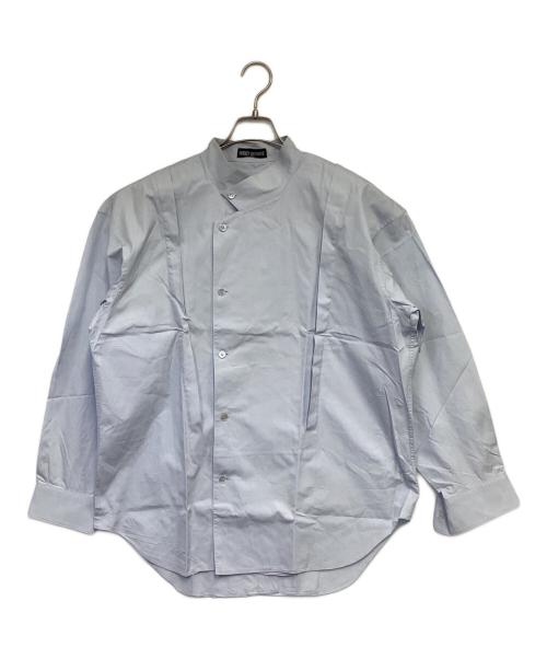 ISSEY MIYAKE（イッセイミヤケ）ISSEY MIYAKE (イッセイミヤケ) コックシャツ スカイブルー サイズ:Mの古着・服飾アイテム