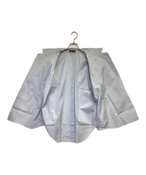 ISSEY MIYAKE（イッセイミヤケ）ISSEY MIYAKE (イッセイミヤケ) コックシャツ スカイブルー サイズ:Mの古着・服飾アイテム