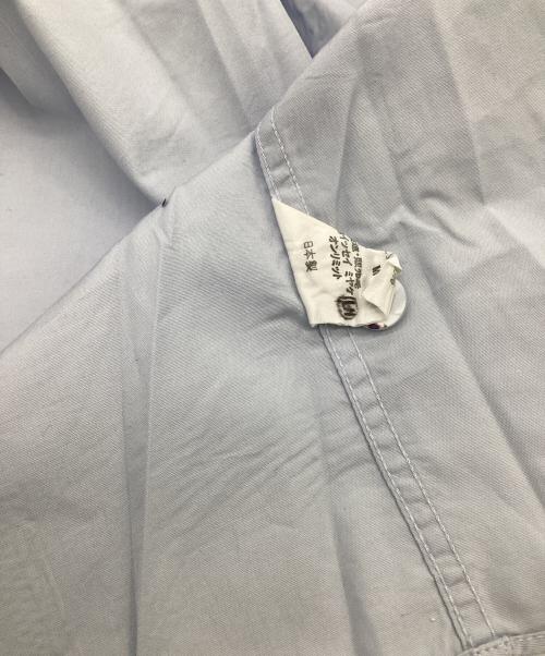 ISSEY MIYAKE（イッセイミヤケ）ISSEY MIYAKE (イッセイミヤケ) コックシャツ スカイブルー サイズ:Mの古着・服飾アイテム