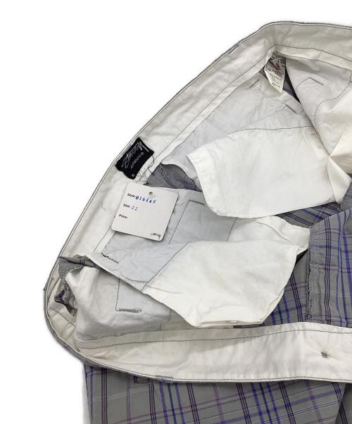 stussy AUTHENTIC（ステューシーオーセンティック）stussy AUTHENTIC (ステューシーオーセンティック) チェックパンツ グレー サイズ:32の古着・服飾アイテム