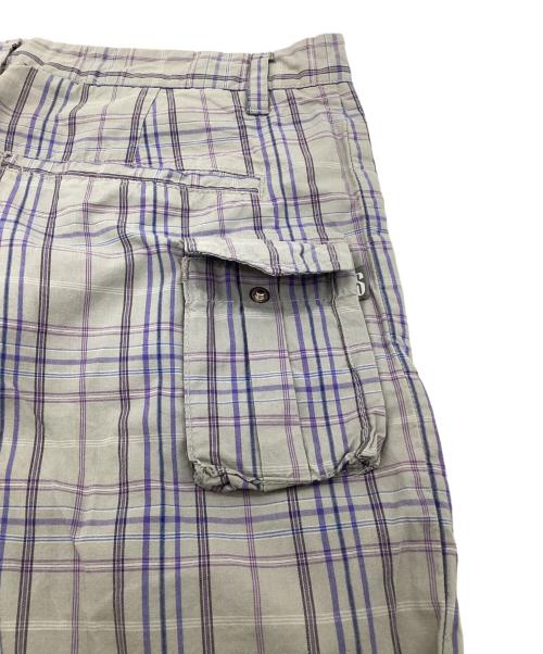 stussy AUTHENTIC（ステューシーオーセンティック）stussy AUTHENTIC (ステューシーオーセンティック) チェックパンツ グレー サイズ:32の古着・服飾アイテム