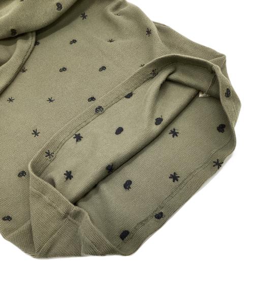 stussy（ステューシー）stussy (ステューシー) サーマル カットソー カーキ サイズ:Mの古着・服飾アイテム