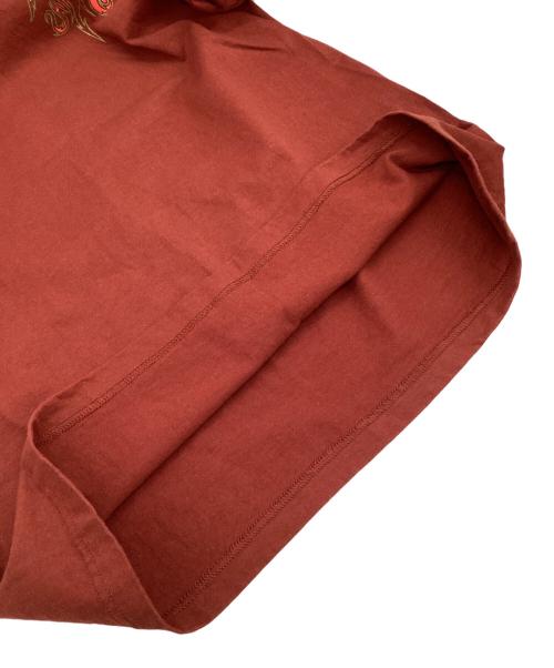 stussy（ステューシー）stussy (ステューシー) 長袖カットソー オレンジ サイズ:Mの古着・服飾アイテム