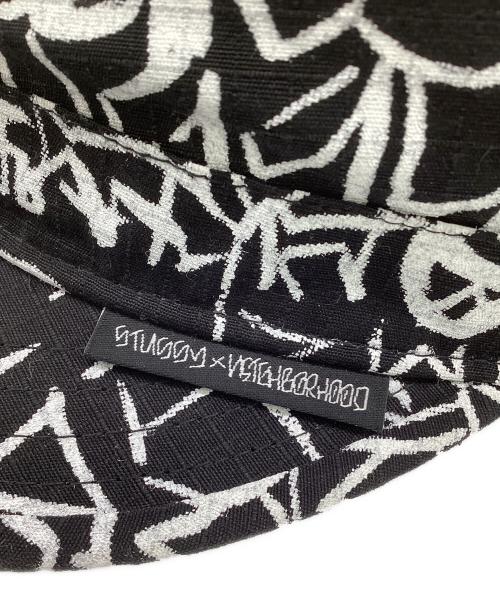 stussy（ステューシー）stussy (ステューシー) NEIGHBORHOOD (ネイバーフッド) ワークキャップ ブラック サイズ:-の古着・服飾アイテム