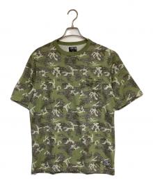 stussy AUTHENTIC（ステューシーオーセンティック）の古着「Tシャツ」｜カーキ